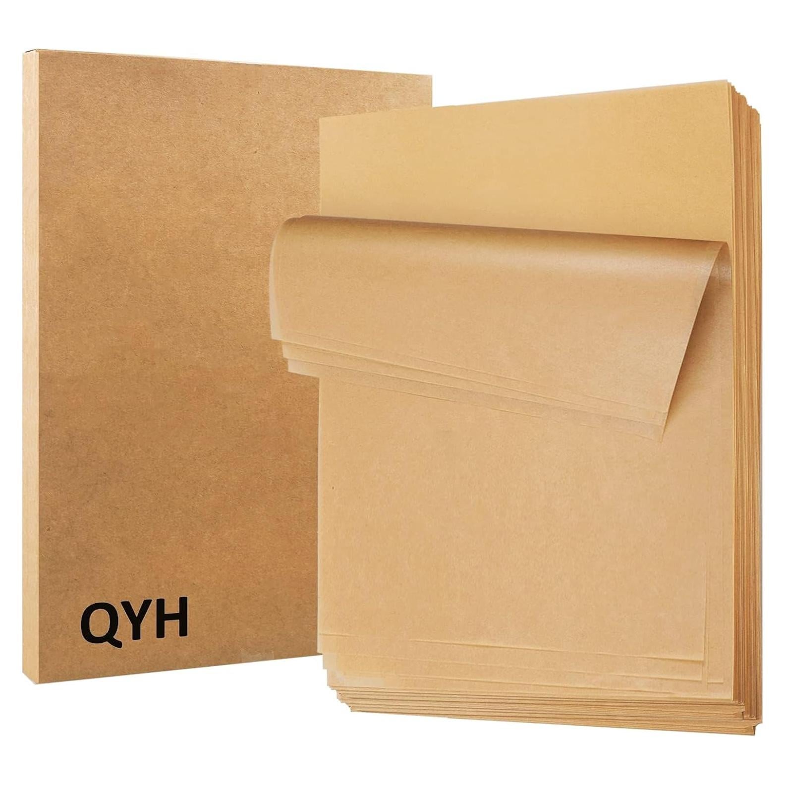 Papel Pergamino Pre-cortado QYH 300 Hojas 20.32x30.48 cm