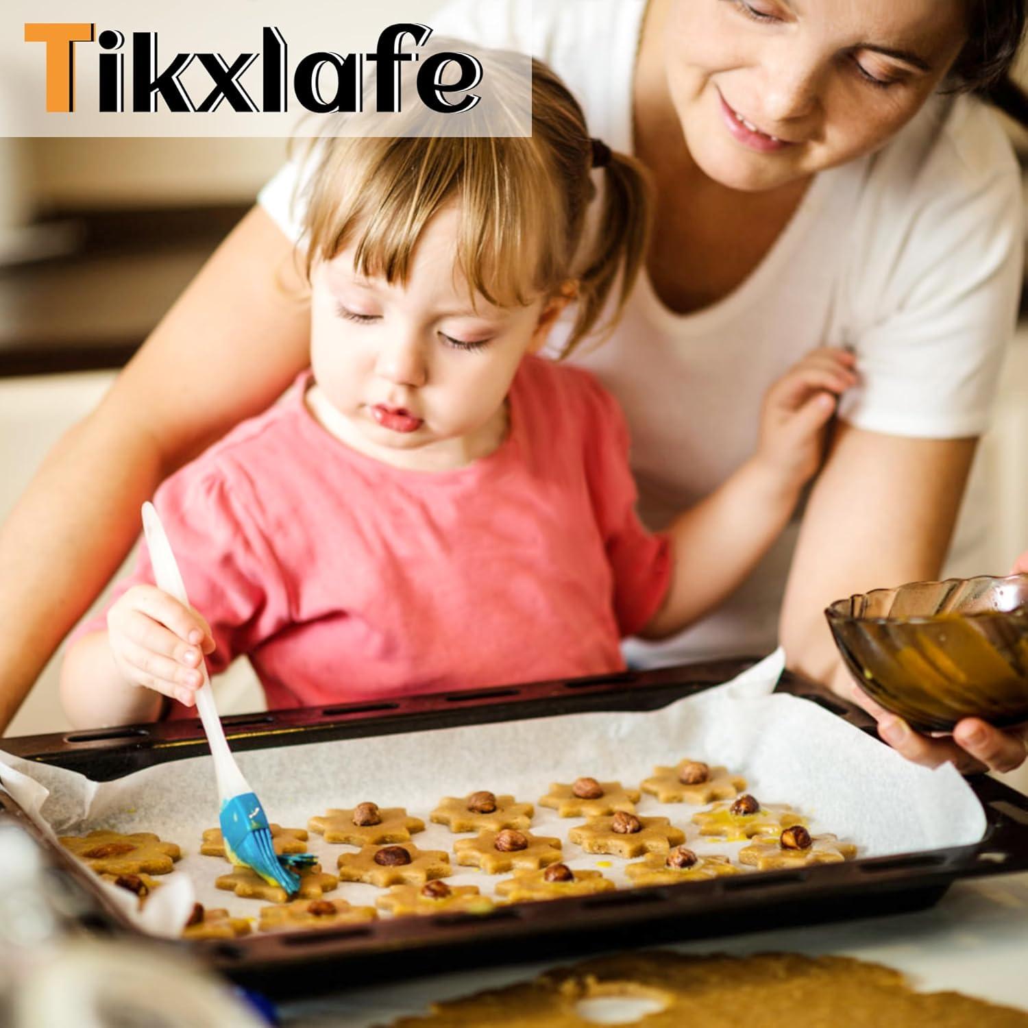 200 Hojas de Papel Pergamino Tikxlafe 20x20cm Anti-adherente