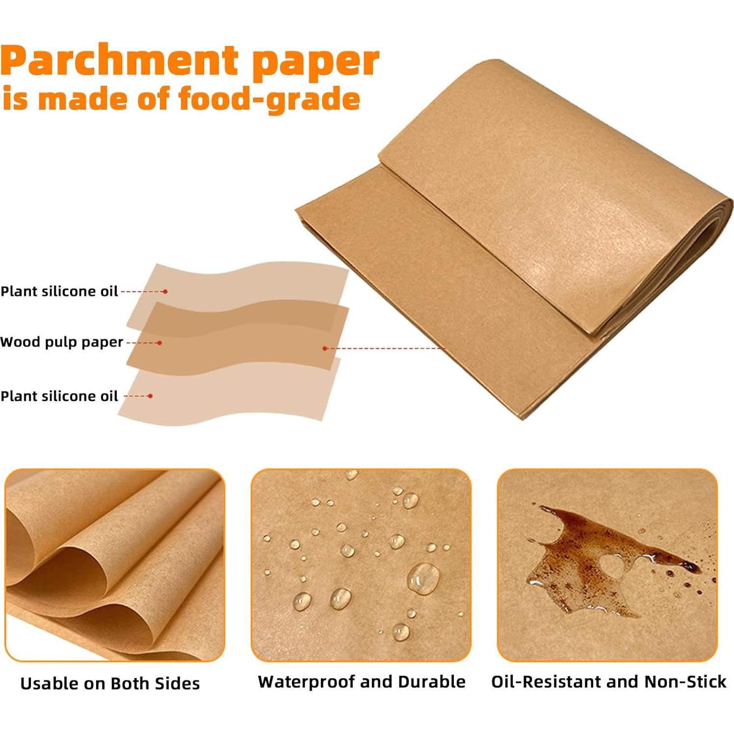 Hojas de Papel Pergamino LYHOLKEER 300pcs 30.48x40.64cm