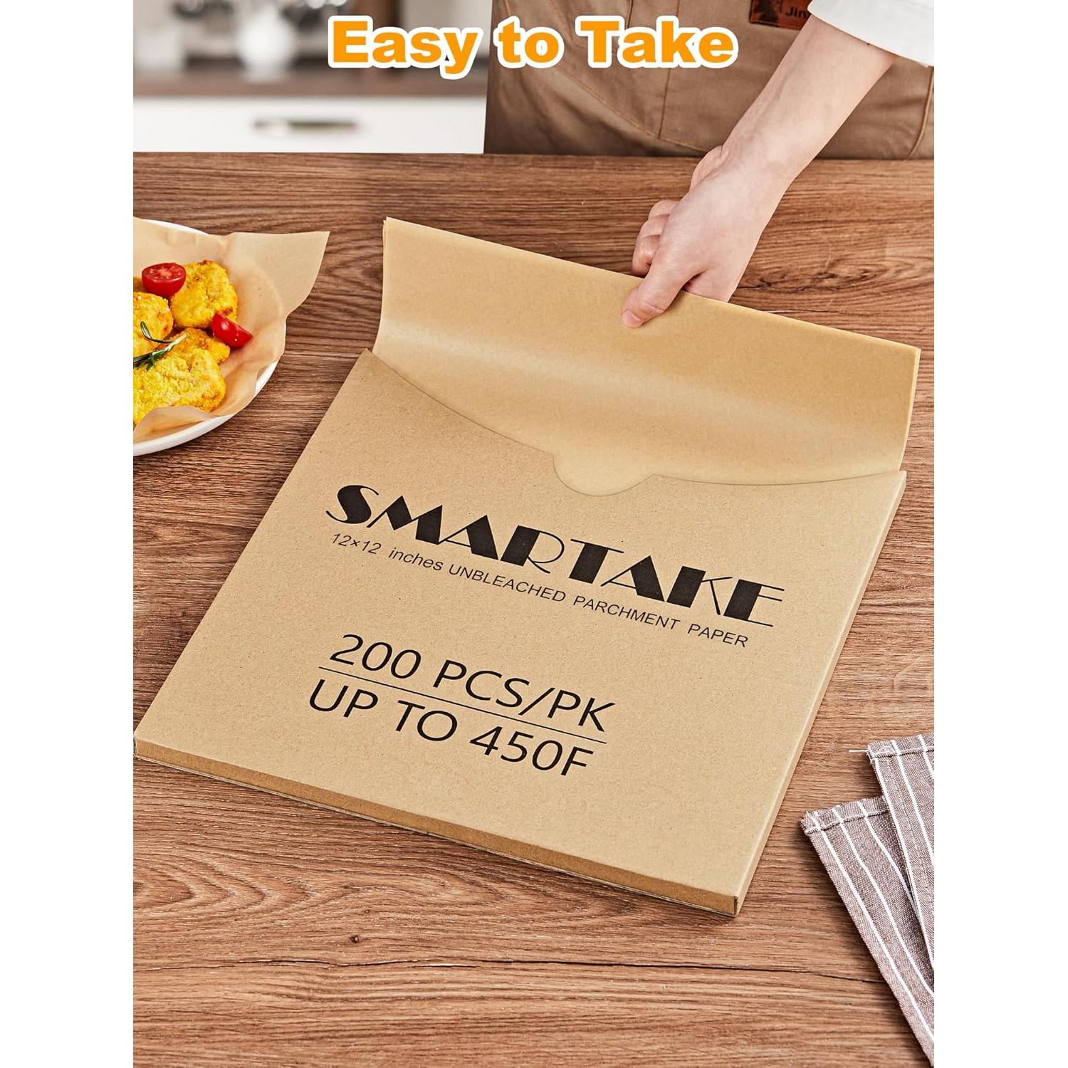 Papel Pergamino Pre-Cortado SMARTAKE 30.48 cm - 200 Pcs