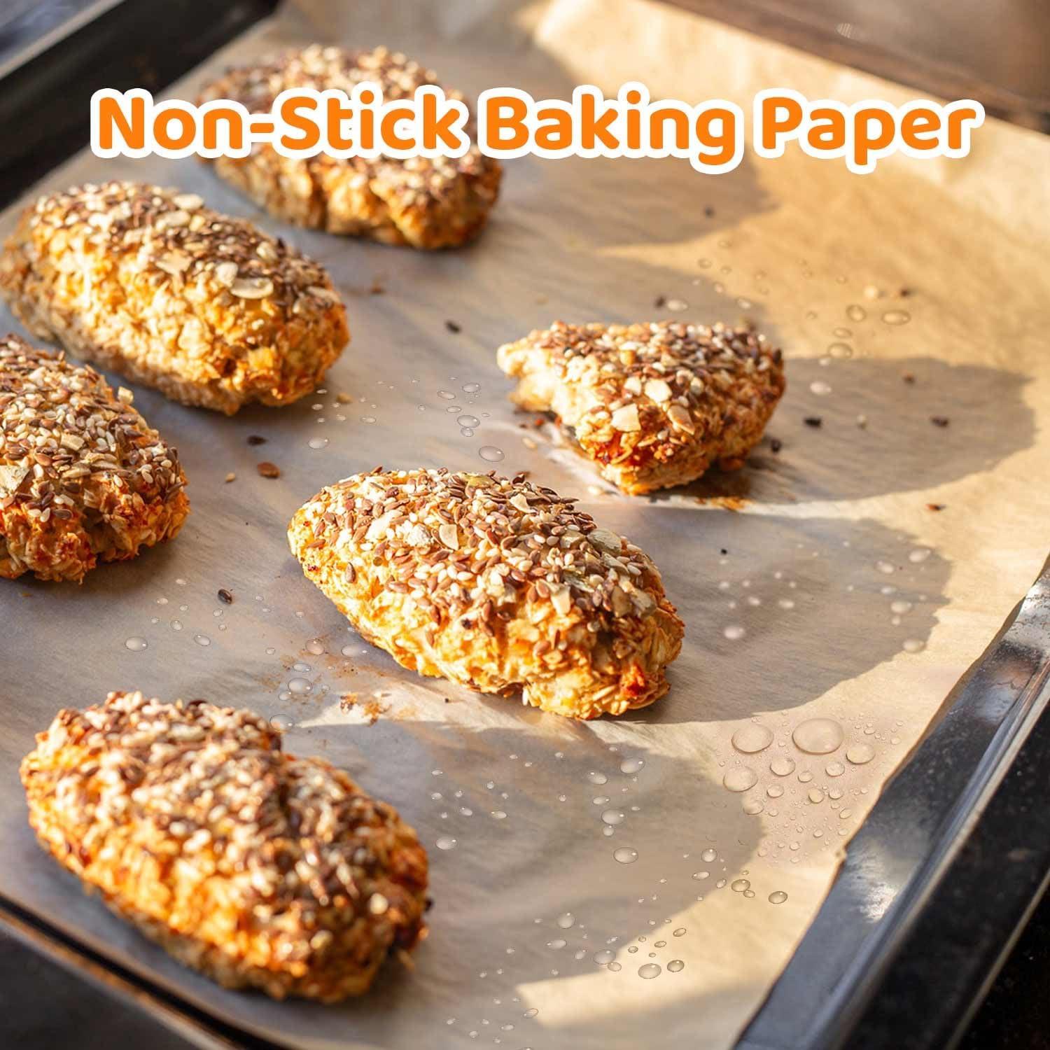 200 Hojas de Papel Pergamino KMLYDGS 30.48x40.64 cm Antiadherente