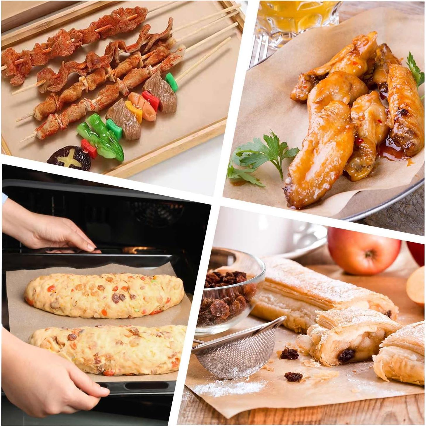 200 Hojas de Papel Pergamino KMLYDGS 30.48x40.64 cm Antiadherente