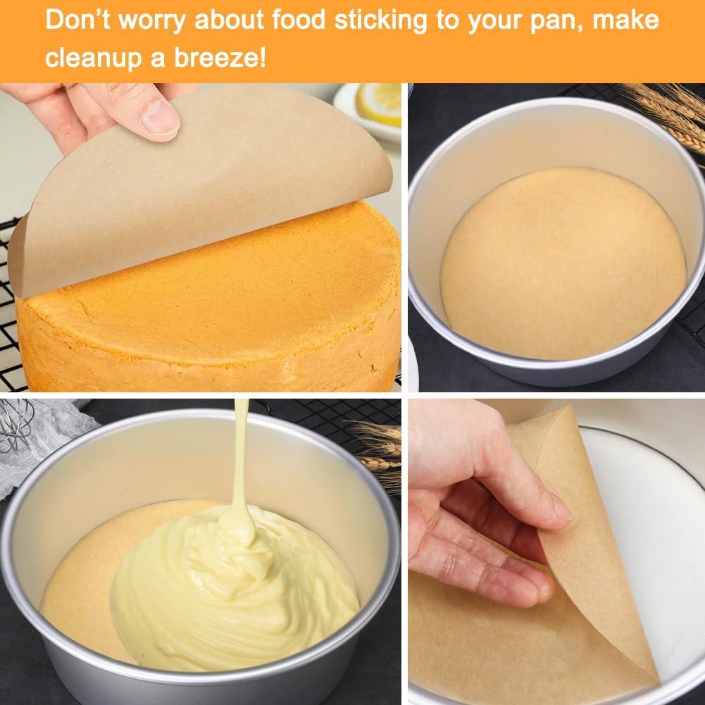 Papel Pergamino Redondo 30.48 cm BYKITCHEN - 100 Hojas Antiadherente