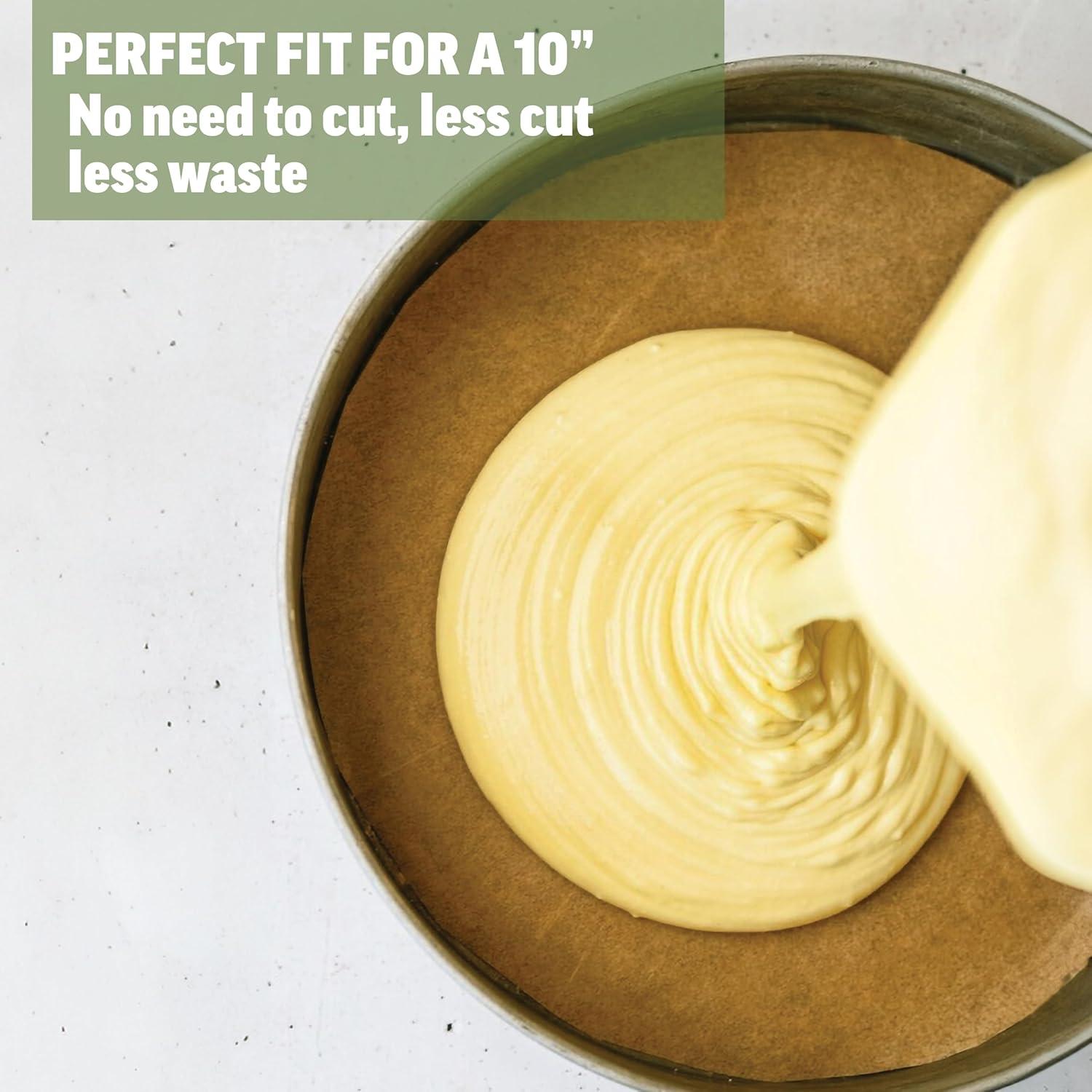 Papel Pergamino Redondo Zenlogy 10 Pulgadas - 100 Hojas