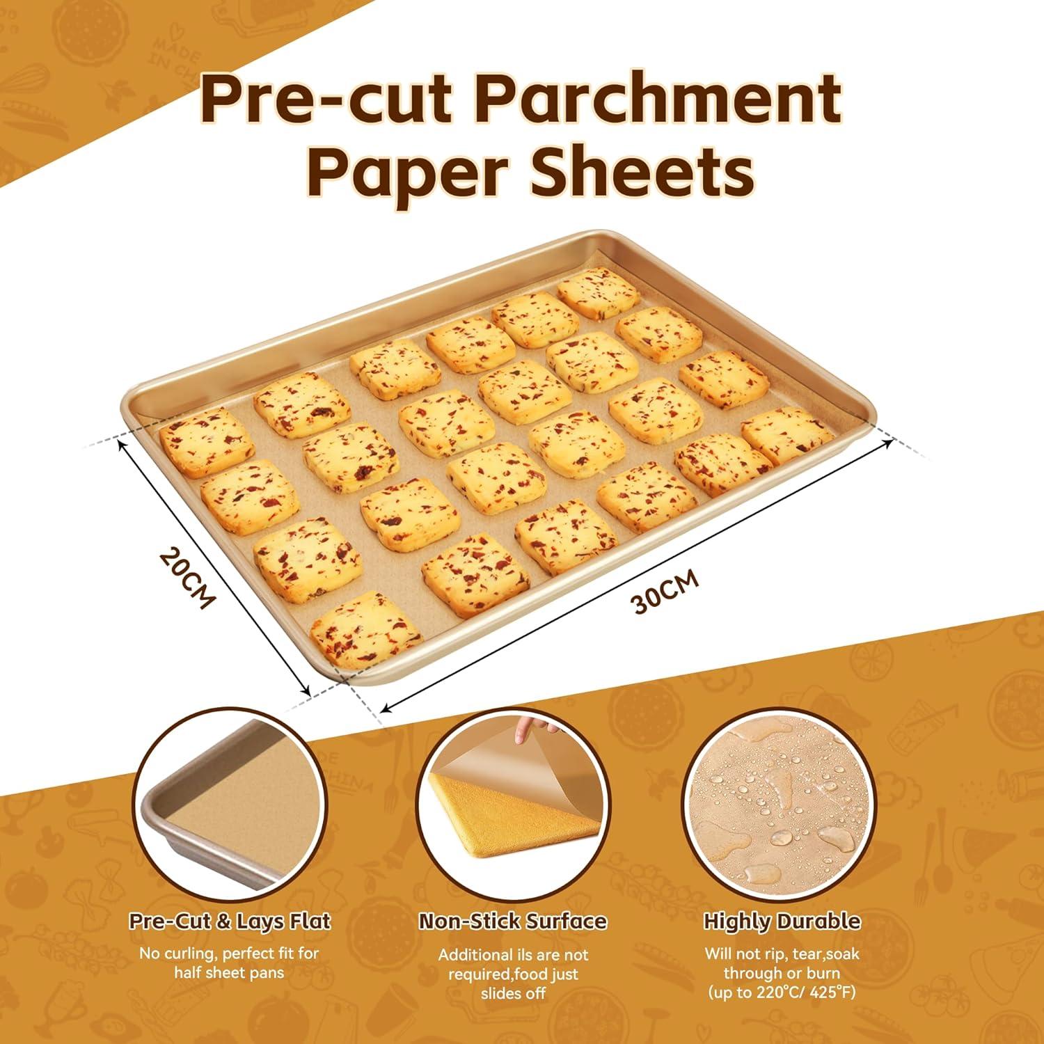 Hojas de Papel Pergamino Foyer Nuage 100 Pcs 20x30 cm Sin Blanquear