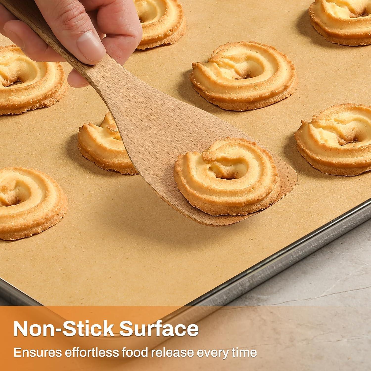 200 Hojas de Papel Pergamino Antiadherente AOZITA 23x33 cm