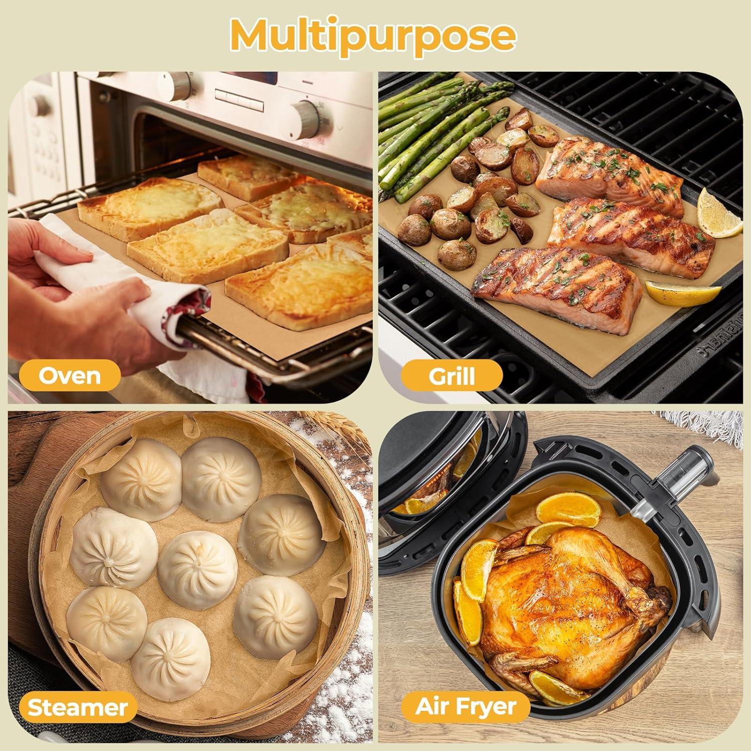 125 Hojas de Papel Pergamino Antiadherente Targihoemt 30.48x40.64cm