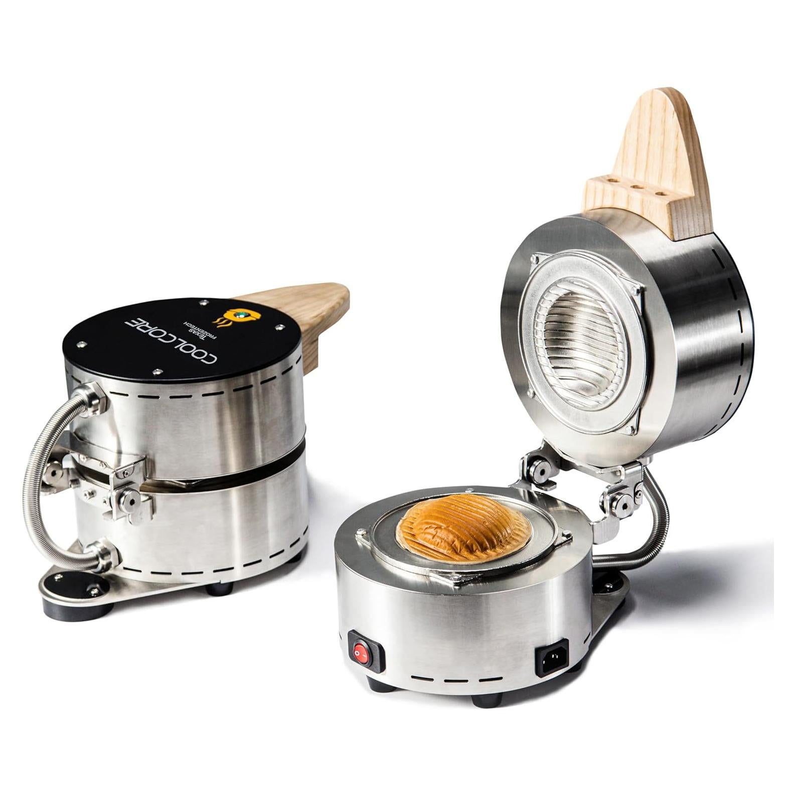 Prensa de Sándwiches de Helado CoolCore Texas FrozenTech