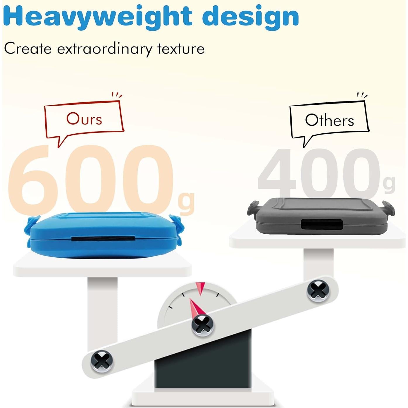Hacedor de Toasties de Microondas Azul HQBKP-RD 15x15cm