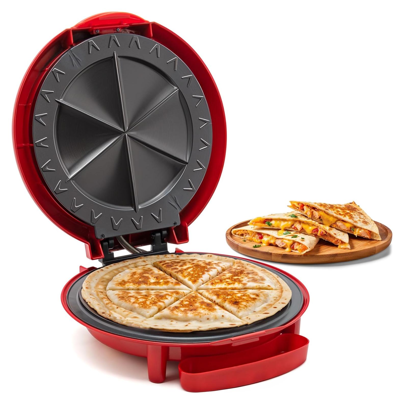 Fabricante de Quesadillas Eléctrico Elite Gourmet EQD-118 11"