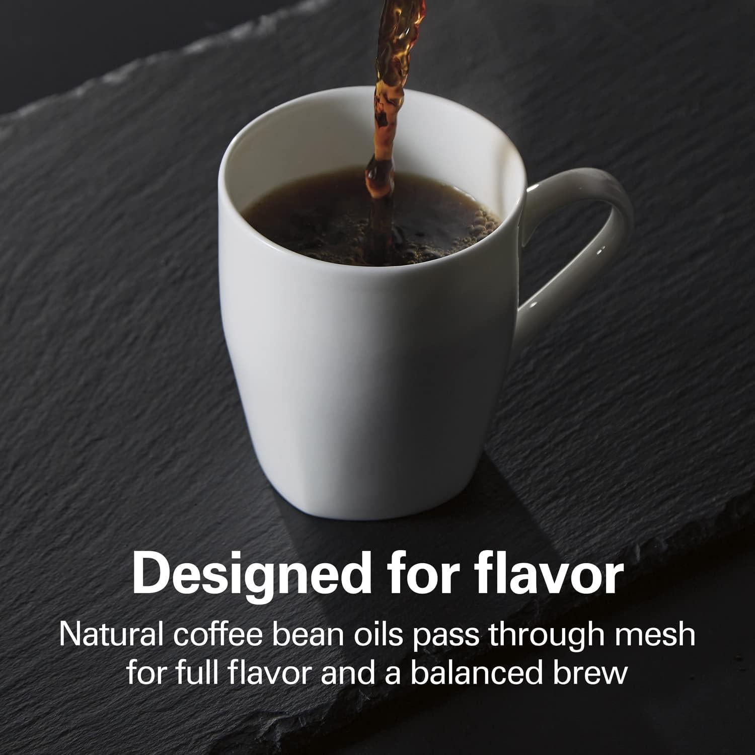 Filtro de Café Reutilizable Hamilton Beach 8-12 Tazas Acero Inoxidable