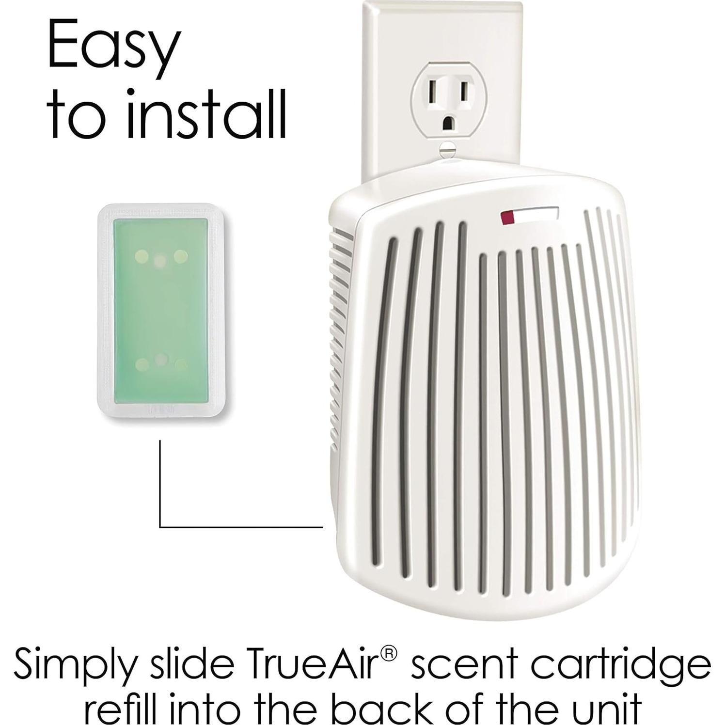 Recarga Ambientador TrueAir Meadow Verde Hamilton Beach - Paquete 3