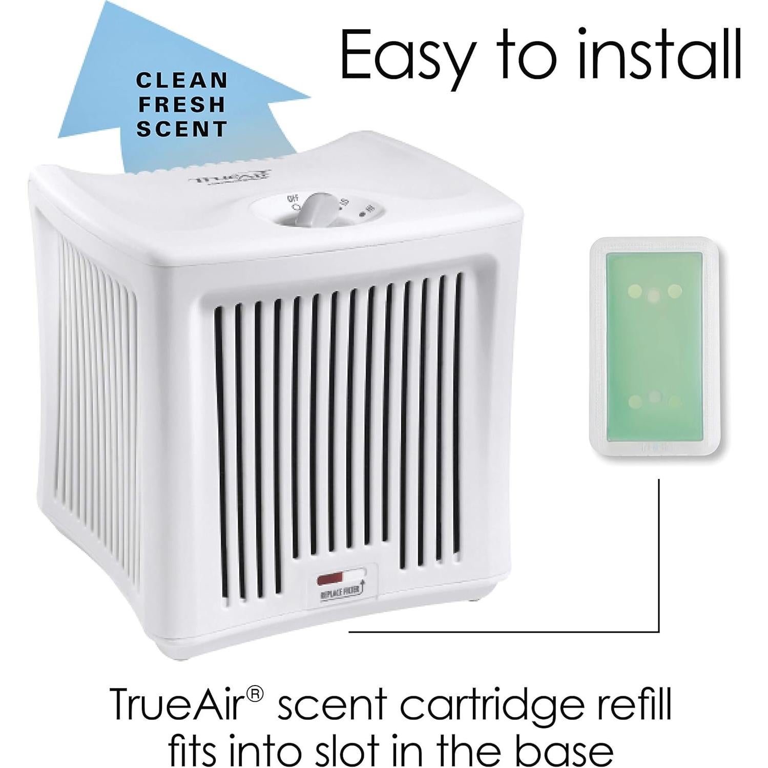 Recarga Ambientador TrueAir Meadow Verde Hamilton Beach - Paquete 3