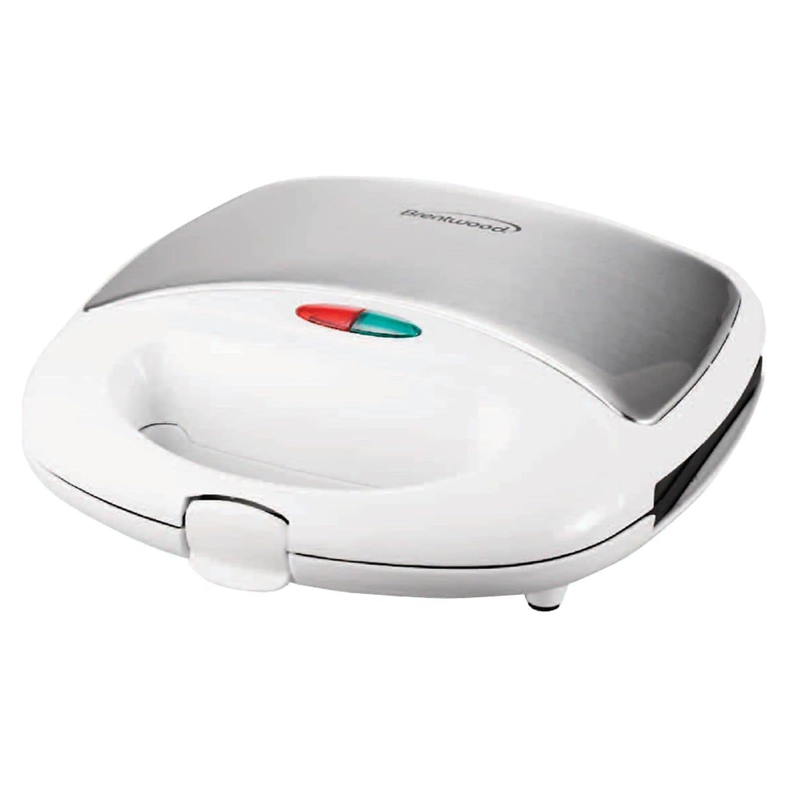 Prensa Panini Brentwood TS-245 750W Antiadherente Blanca