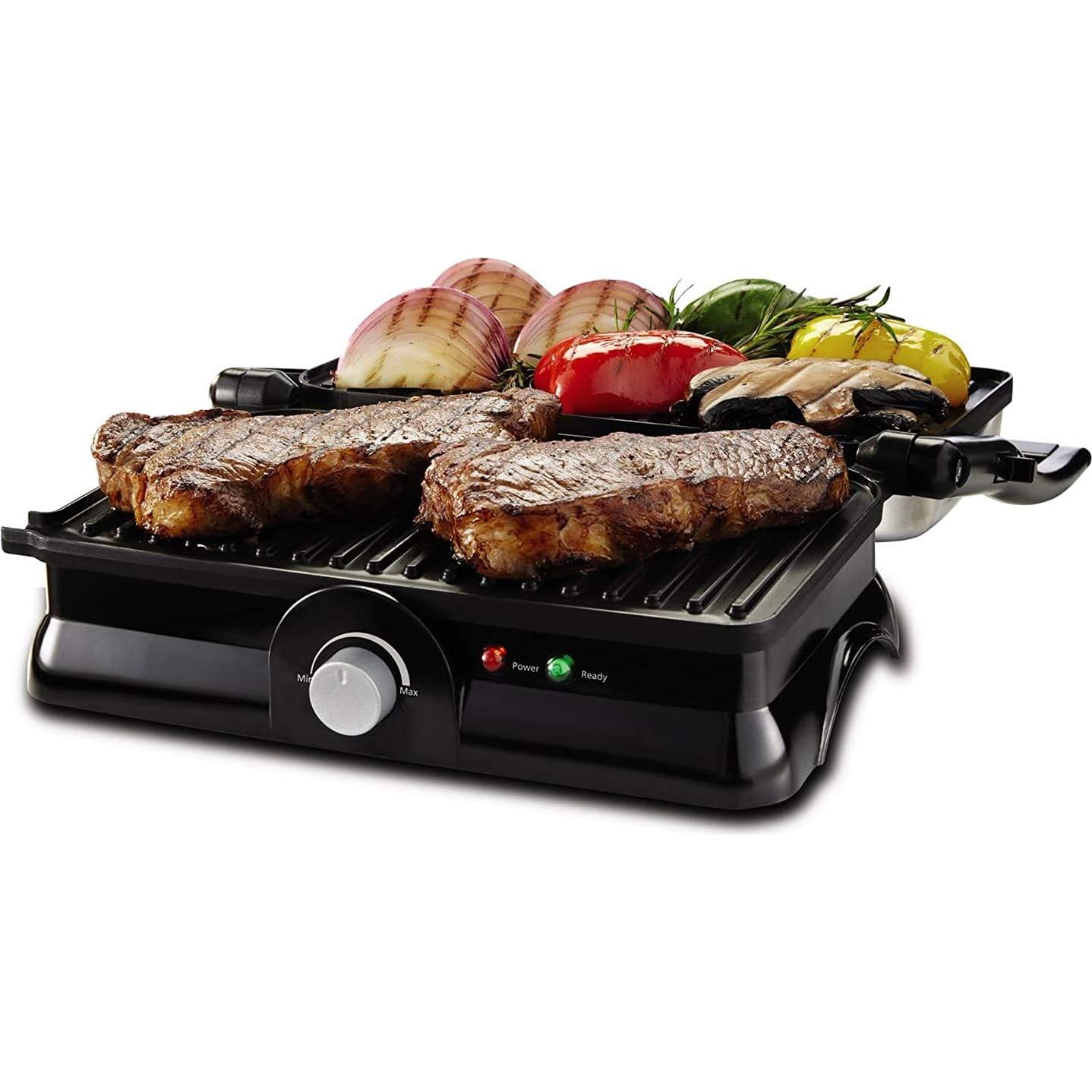 Hacedor de Panini Sunbeam CKSBPM5020 1200W Antiadherente