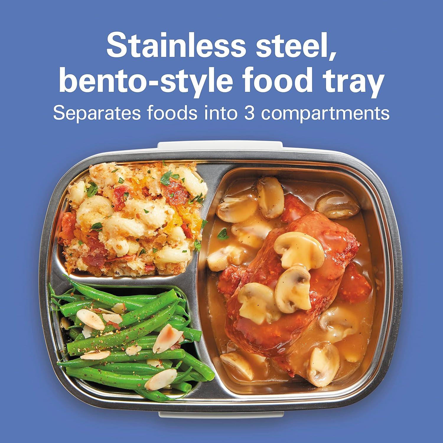 Calentador de Comida Portátil Hamilton Beach 33105 3 Compartimentos