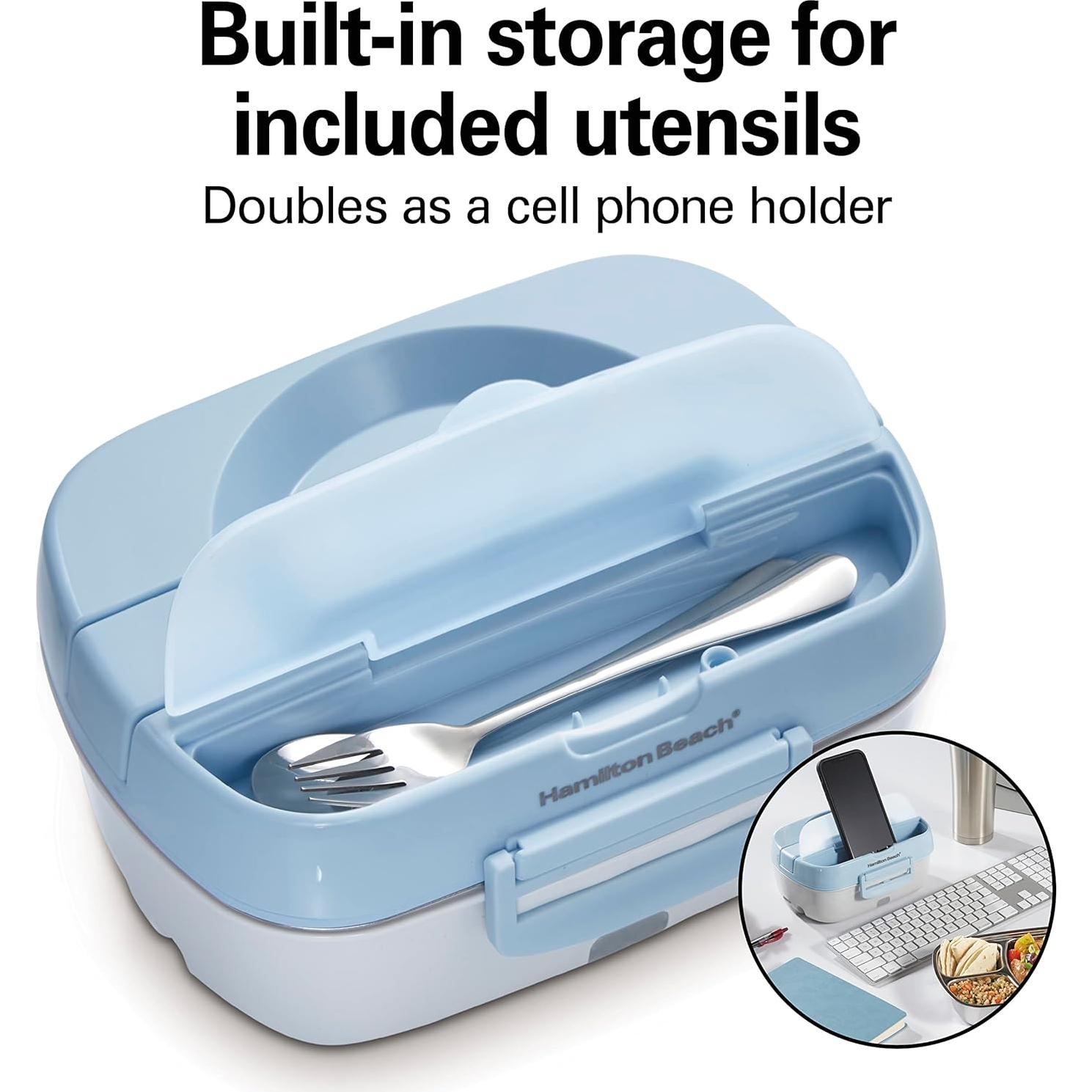 Calentador de Comida Portátil Hamilton Beach 33105 3 Compartimentos