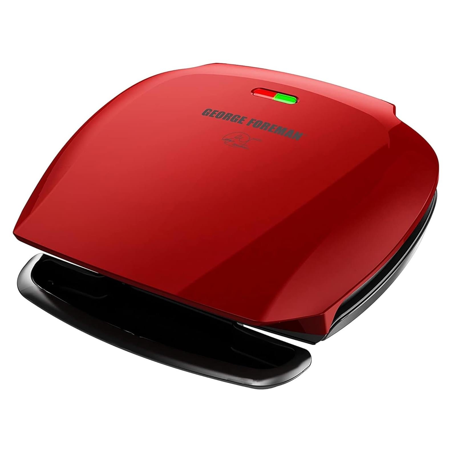 Parrilla Eléctrica George Foreman Clásica 5 Porciones Roja