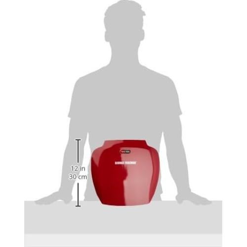 Parrilla Eléctrica George Foreman Clásica 5 Porciones Roja