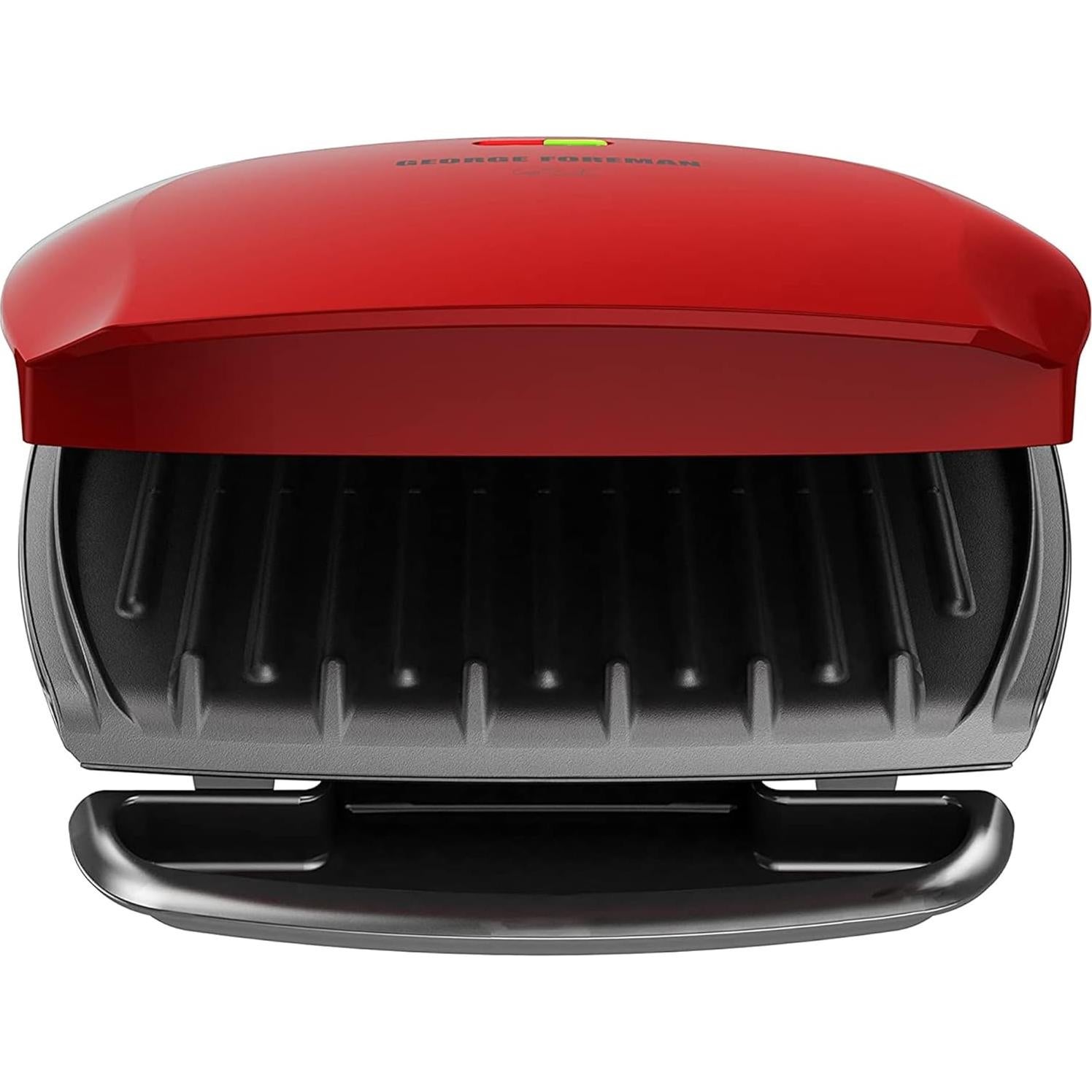Parrilla Eléctrica George Foreman Clásica 5 Porciones Roja