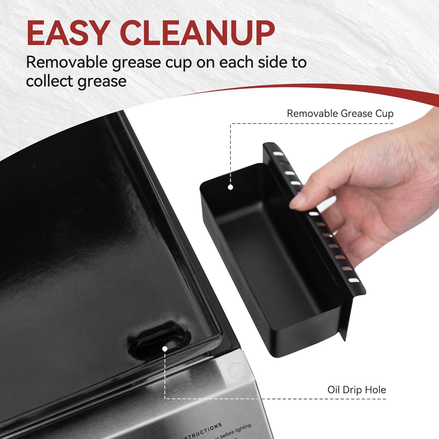 Parrilla de Gas Propano Royal Gourmet PD1305H 3 Quemadores 29,000 BTU