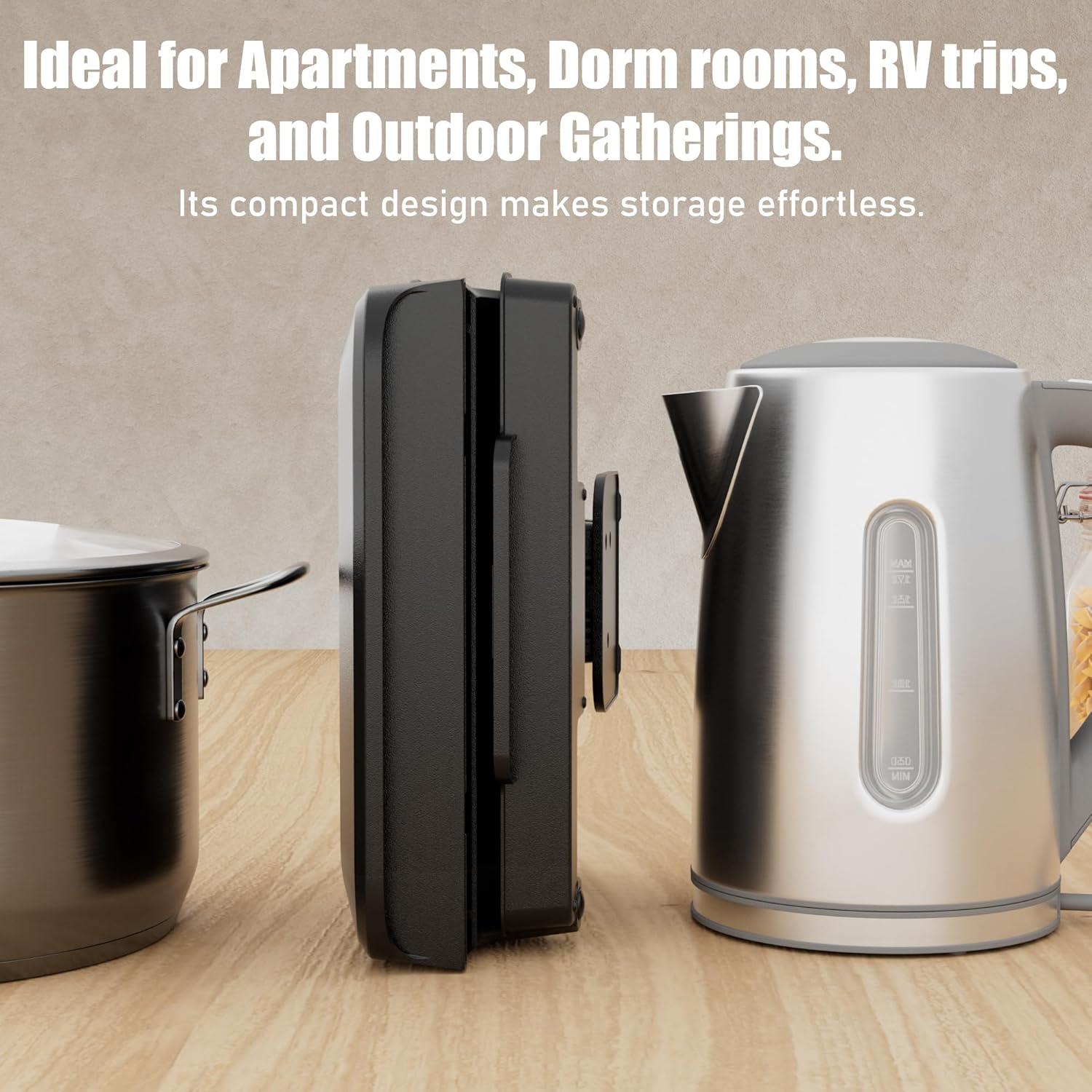 Parrilla Eléctrica para Hot Dogs KEINVE 850W Antiadherente