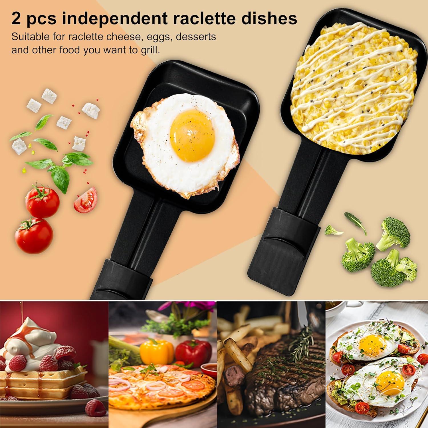 Parrilla Raclette Eléctrica Tamarit para 2 Personas 450W