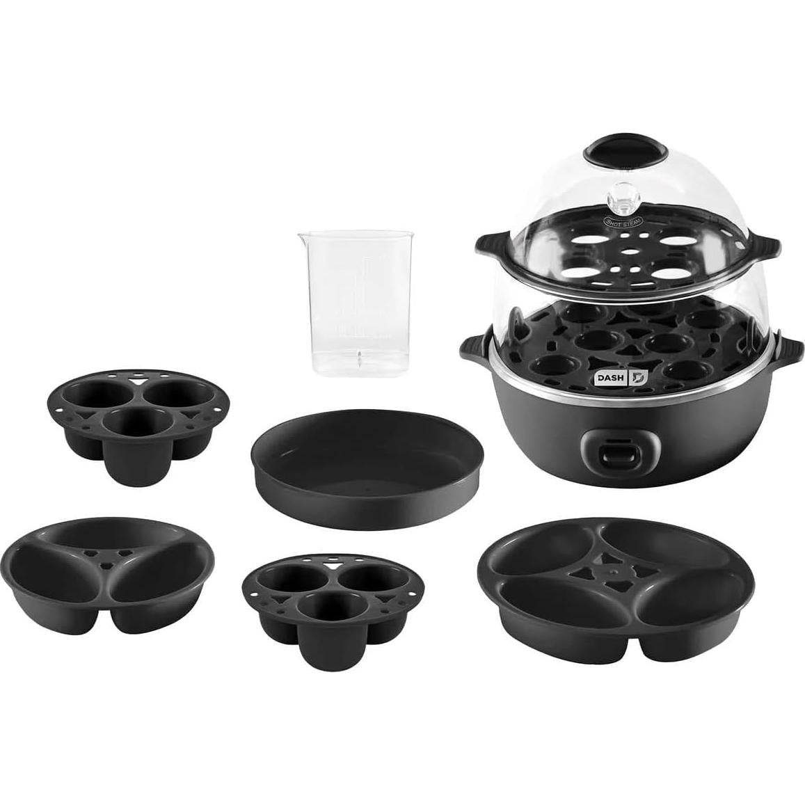 Cocinero de Huevos Deluxe Ultimate 12 Huevos Hervidos 7 Escalfados