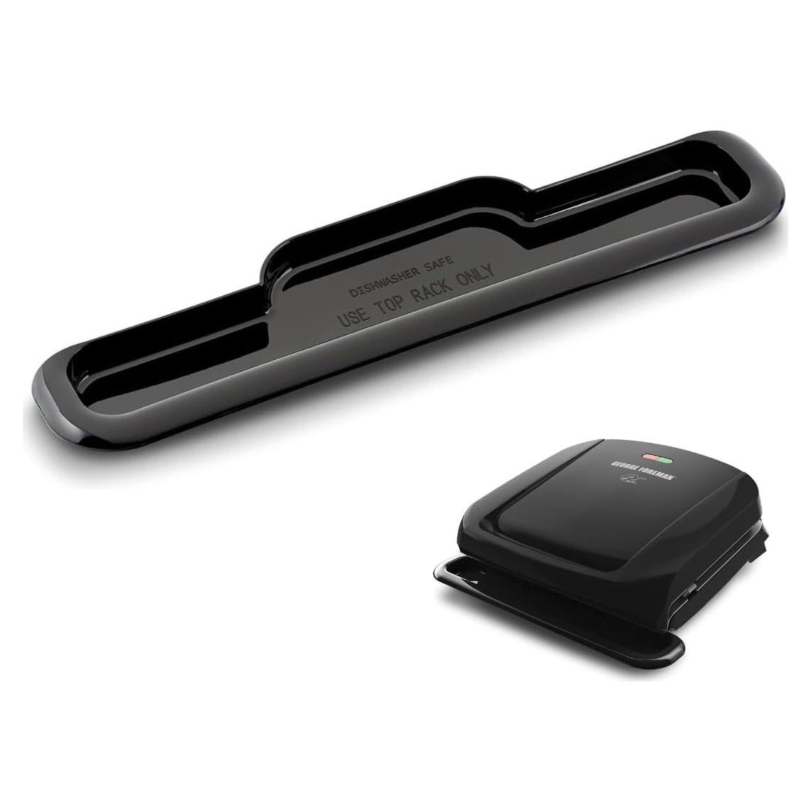 Repuesto bandeja de goteo George Foreman 30.48 cm apta lavavajillas