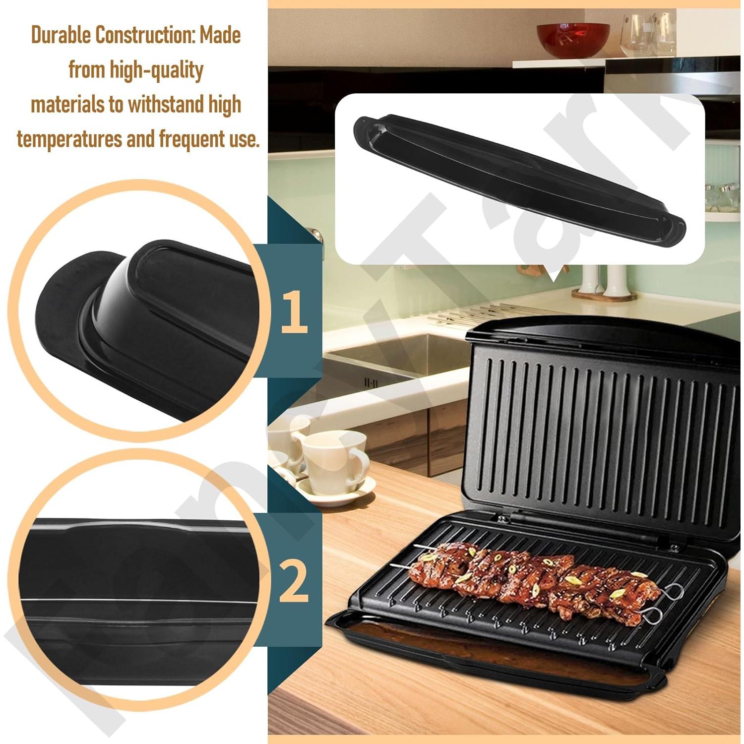 Bandeja de Goteo para Grill George Foreman 36.83 cm - Negro