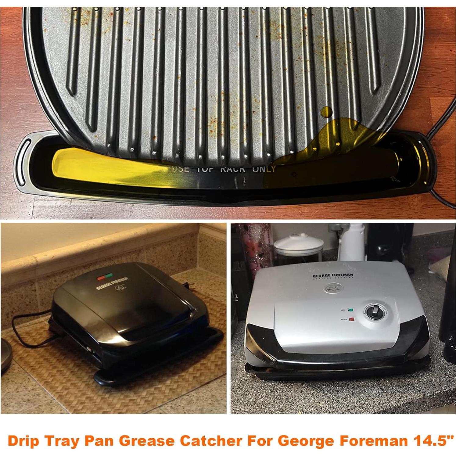 Receptor de Grasa y Espátula para Parrilla George Foreman