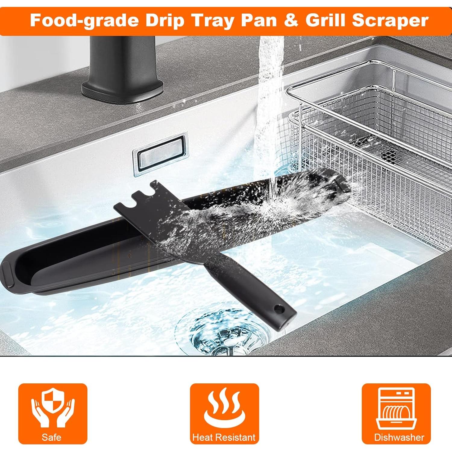 Receptor de Grasa y Espátula para Parrilla George Foreman