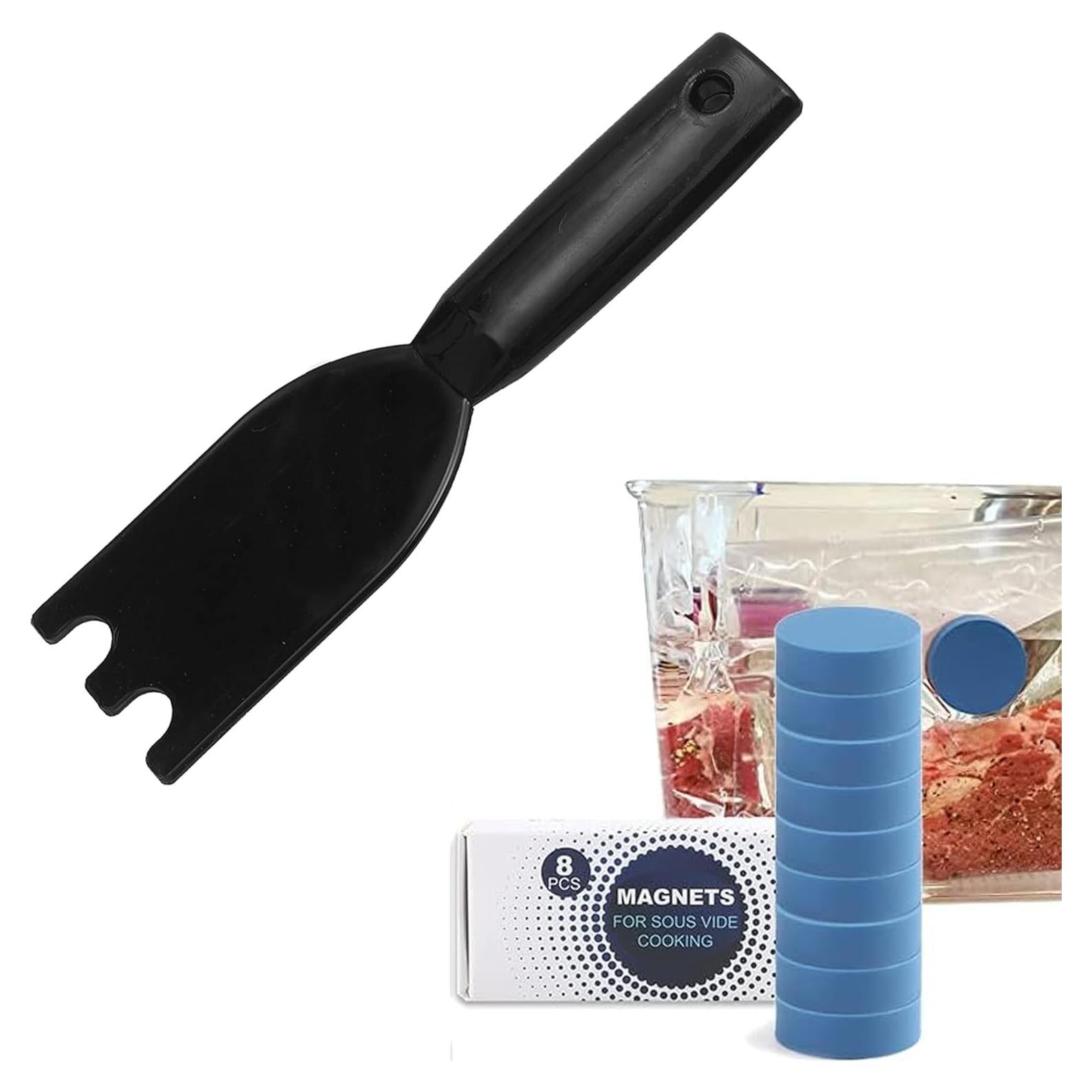 Raspador de Parrilla George Foreman + Pesos Magnéticos Sous Vide