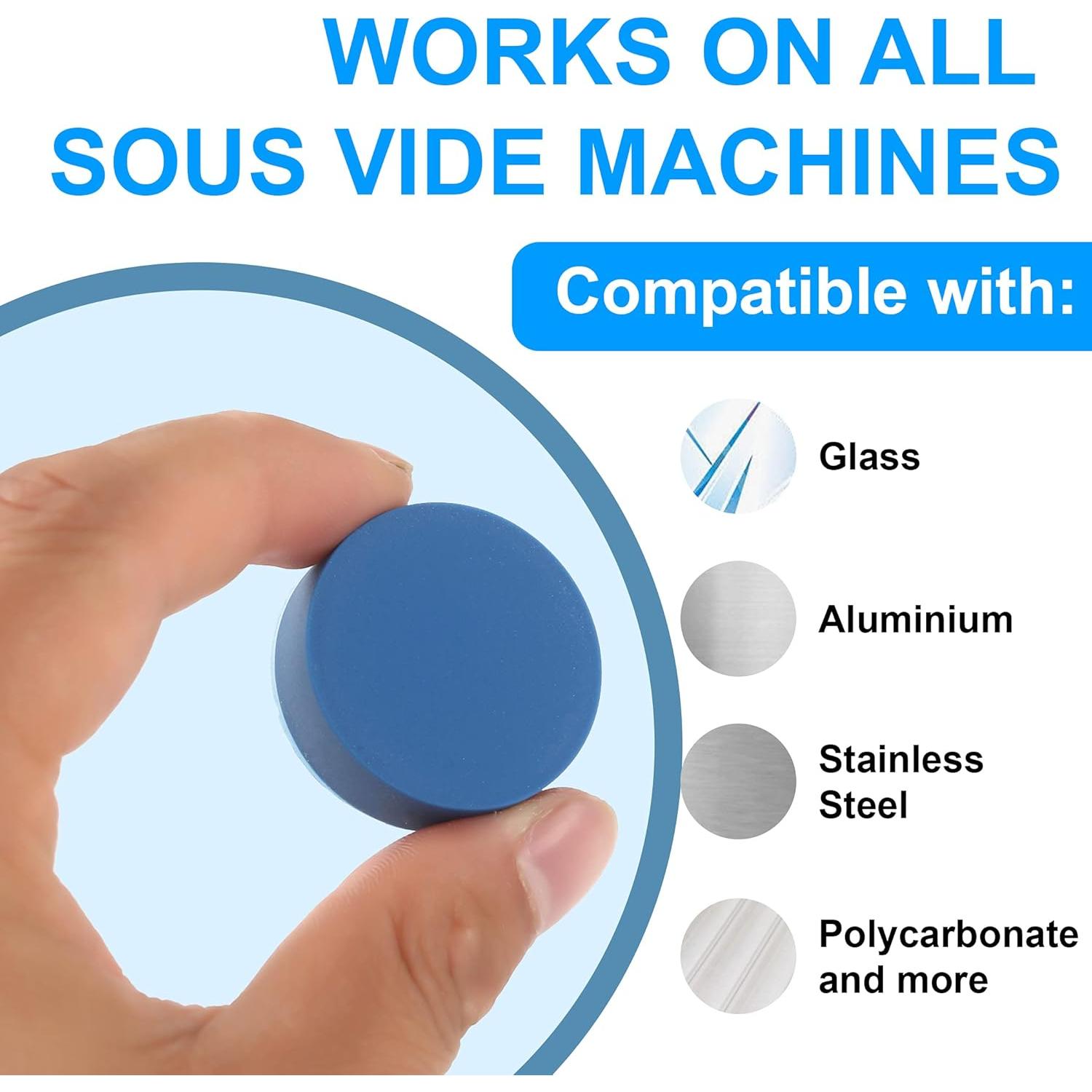 Raspador de Parrilla George Foreman + Pesos Magnéticos Sous Vide