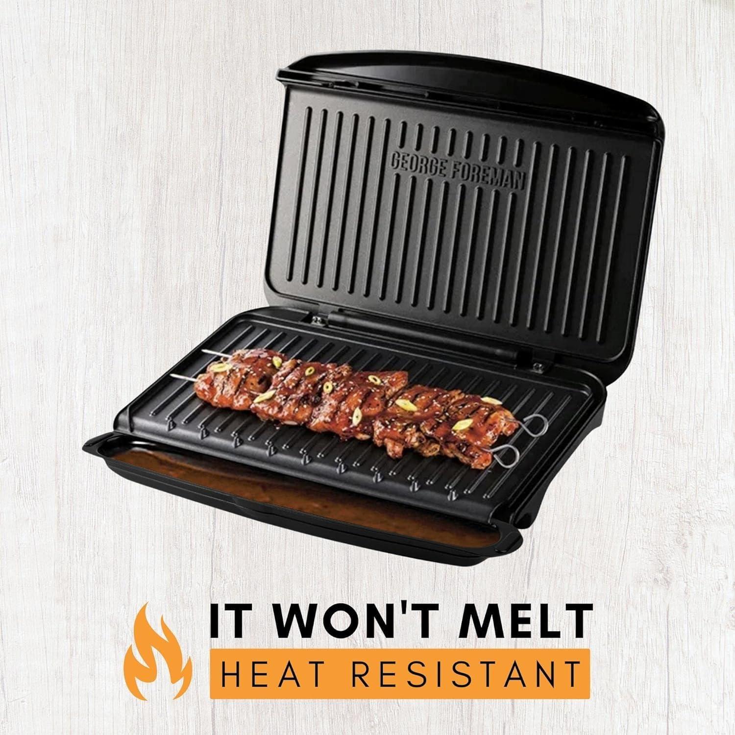 Paquete de 2 bandejas de goteo George Foreman 36.83 cm