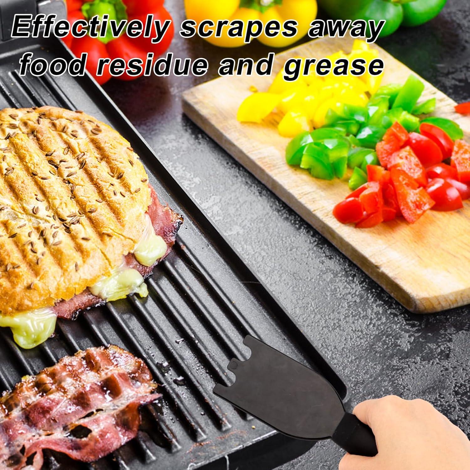 Raspador Universal para Parrilla Tinoaly 2 Piezas Nylon 18x5cm