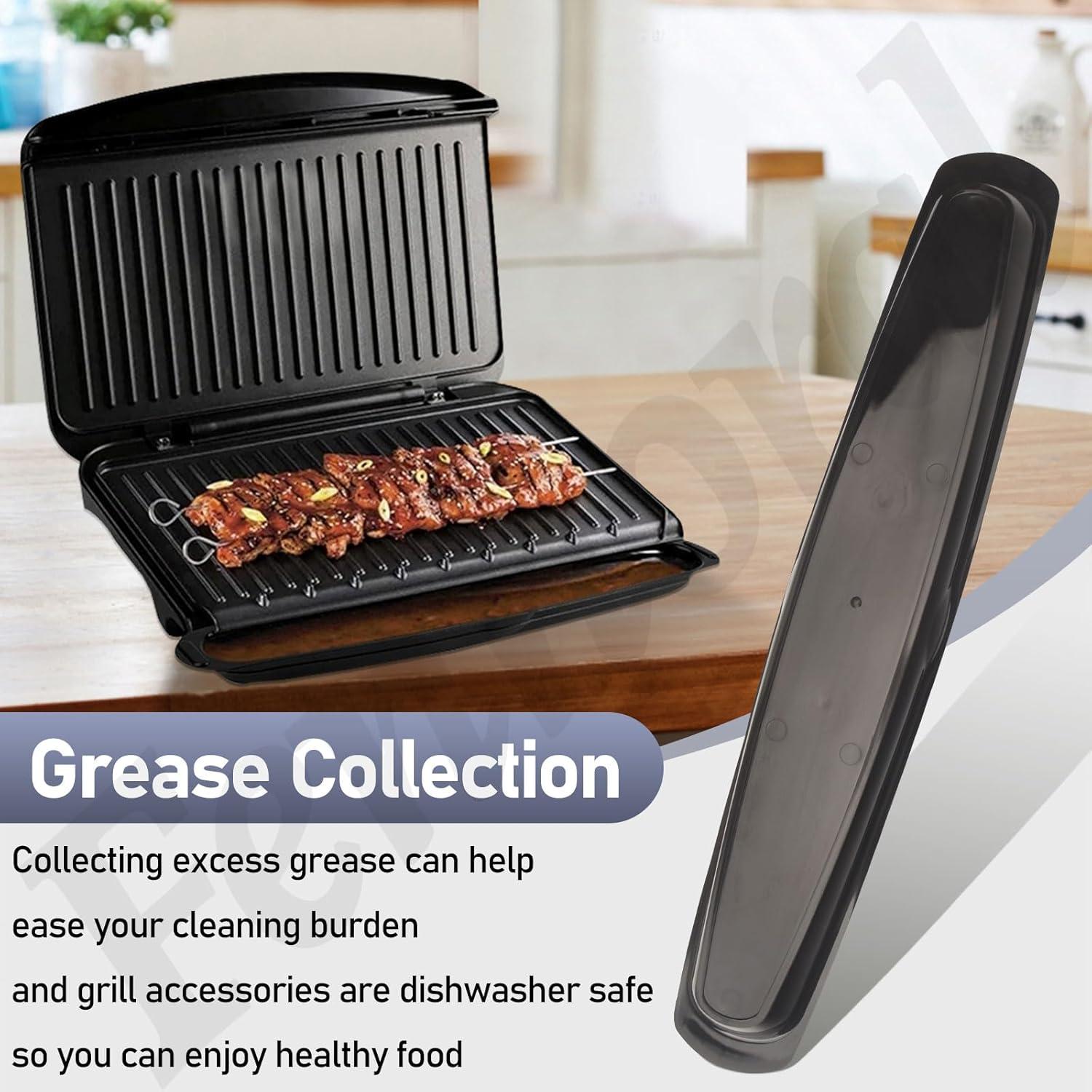 Bandeja de Goteo para Parrilla George Foreman 36.83 cm - 2 Pcs