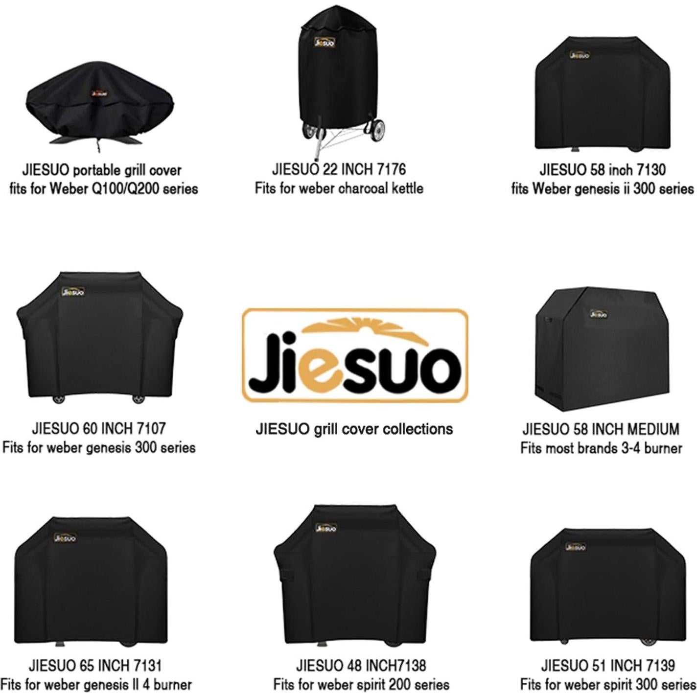 Cubierta para Parrilla JIESUO Q2000 y Q200 - Impermeable