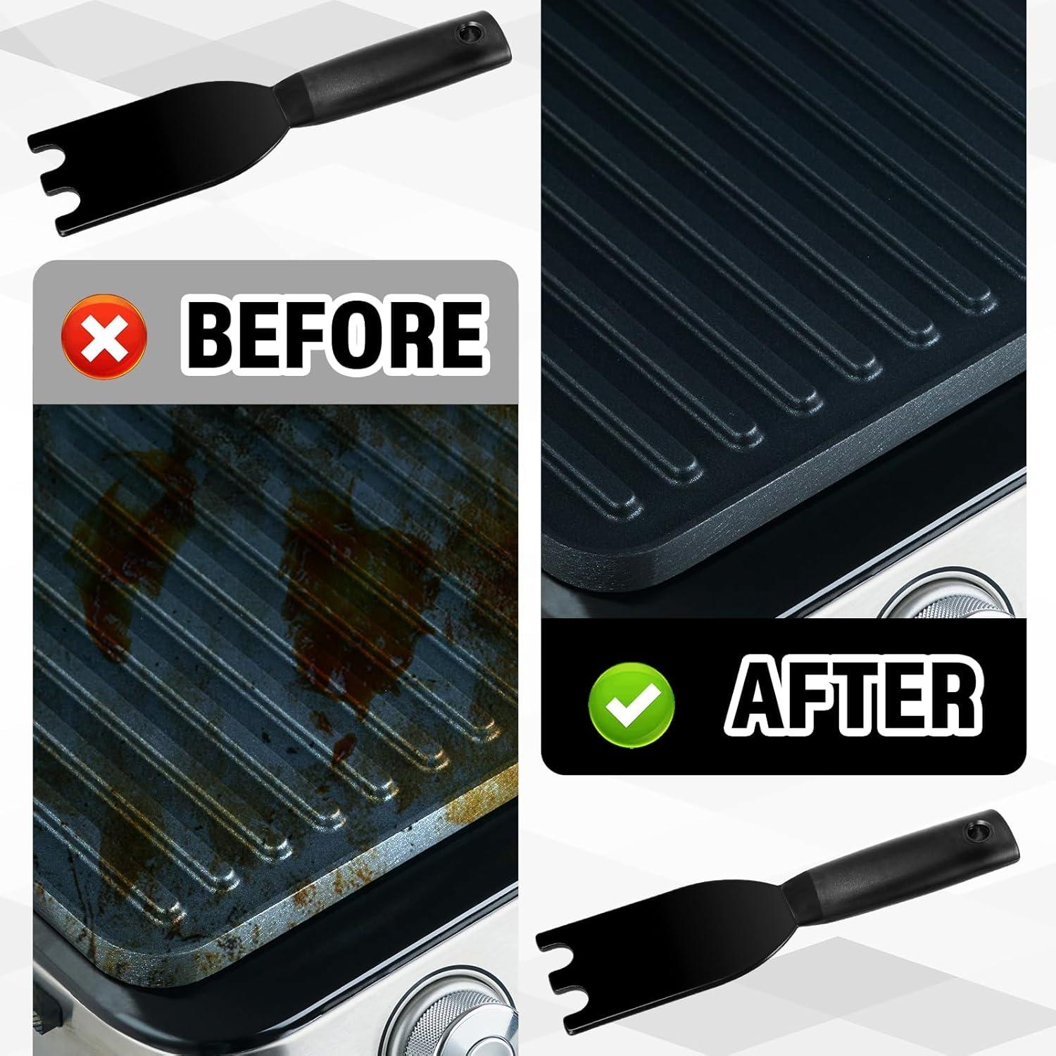 Paquete de 2 Raspadores Universales YBEATY para Parrilla Interior