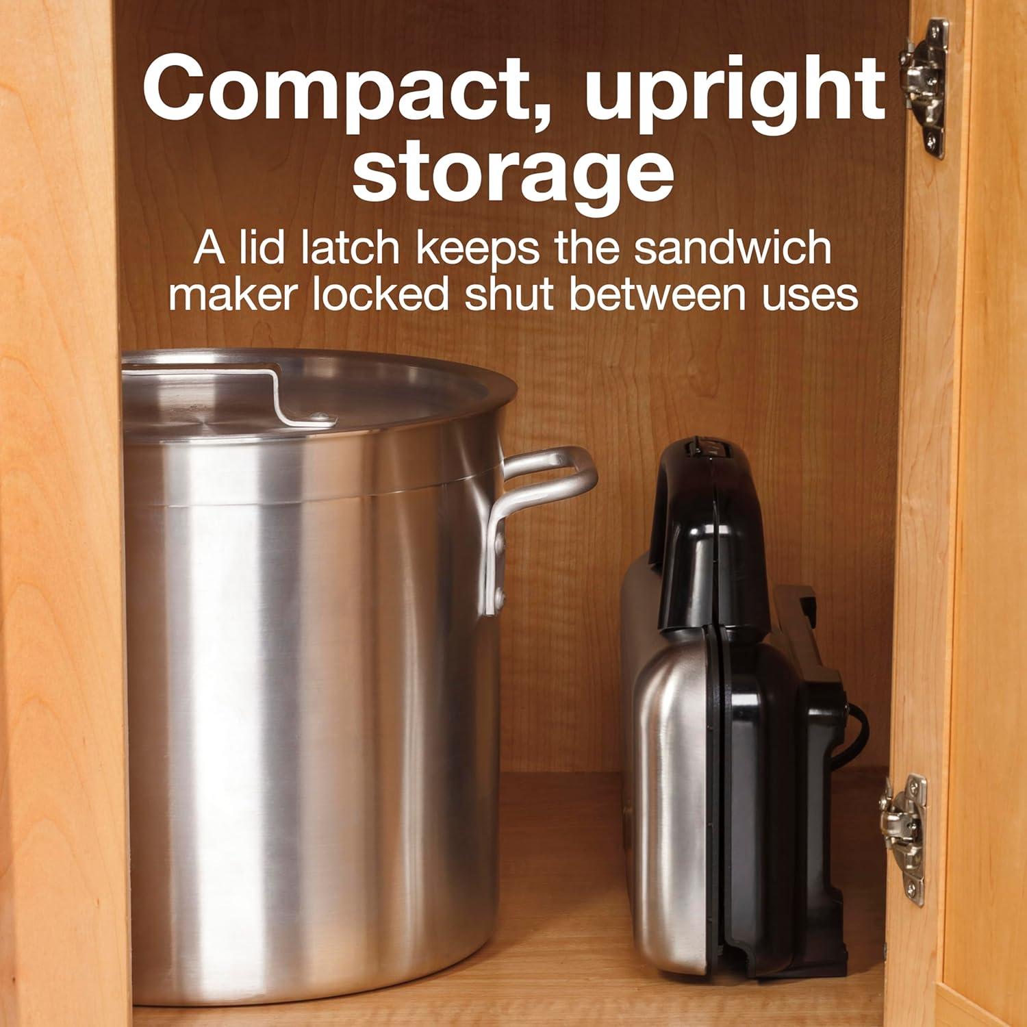 Hacedor de Sándwiches Proctor Silex Deluxe Acero Inoxidable 700W