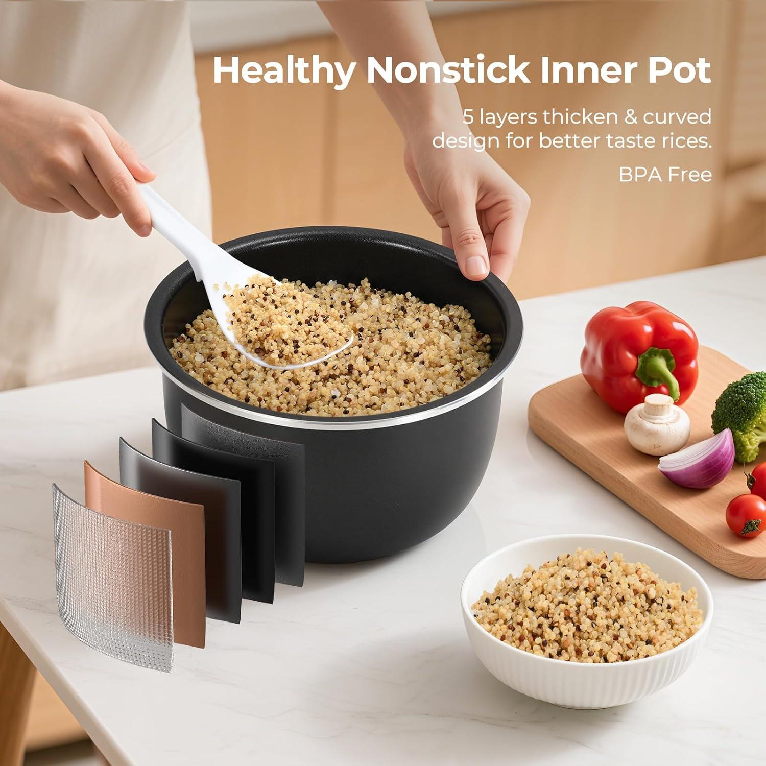 Olla Arrocera Narcissus 3.5 Tazas Multifuncional 1.8L