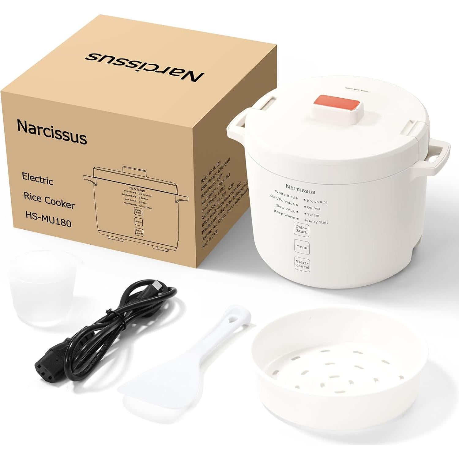 Olla Arrocera Narcissus 3.5 Tazas Multifuncional 1.8L