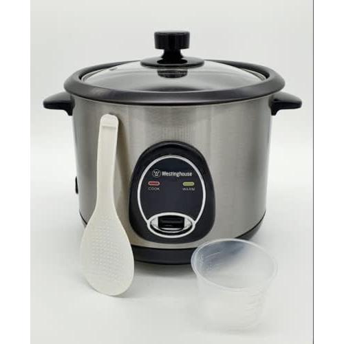 Cocedor de Arroz Westinghouse 10 Tazas 220V Acero Inoxidable 700W