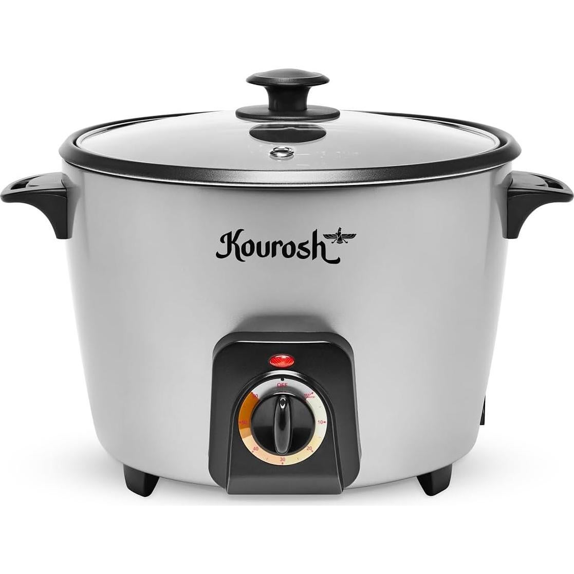 Olla Arrocera Automática YEDI KOUROSH 15 Tazas Acero Inoxidable