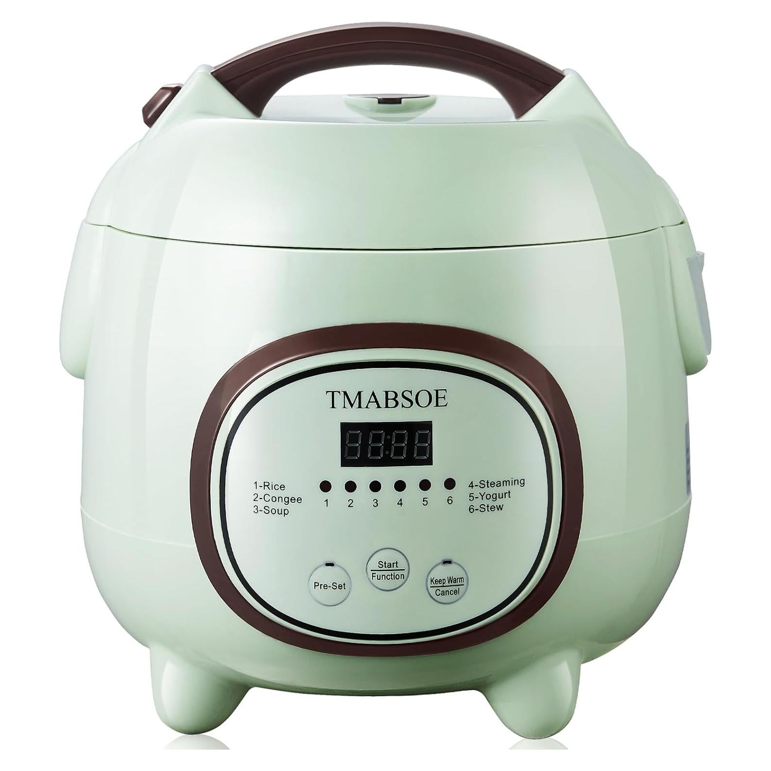 Olla Arrocera Eléctrica TMABSOE TH-1.6L 6 Tazas Verde