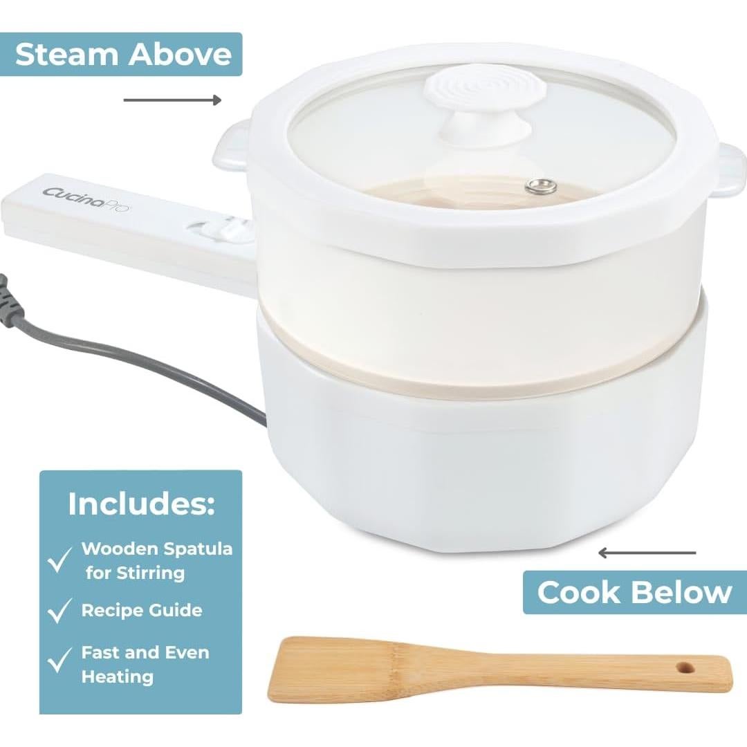 Olla Caliente Eléctrica Multifuncional CucinaPro 1.5L