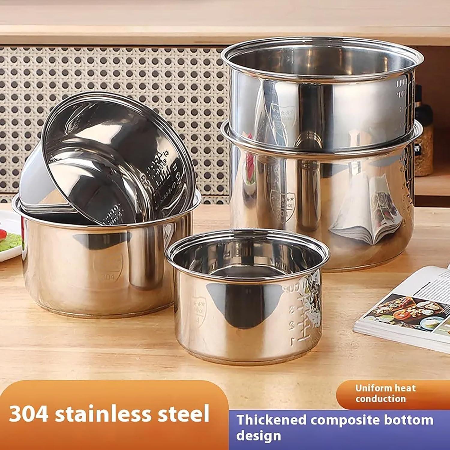 Olla Arrocera Interna Acero Inoxidable 2L Genérico - Reemplazo