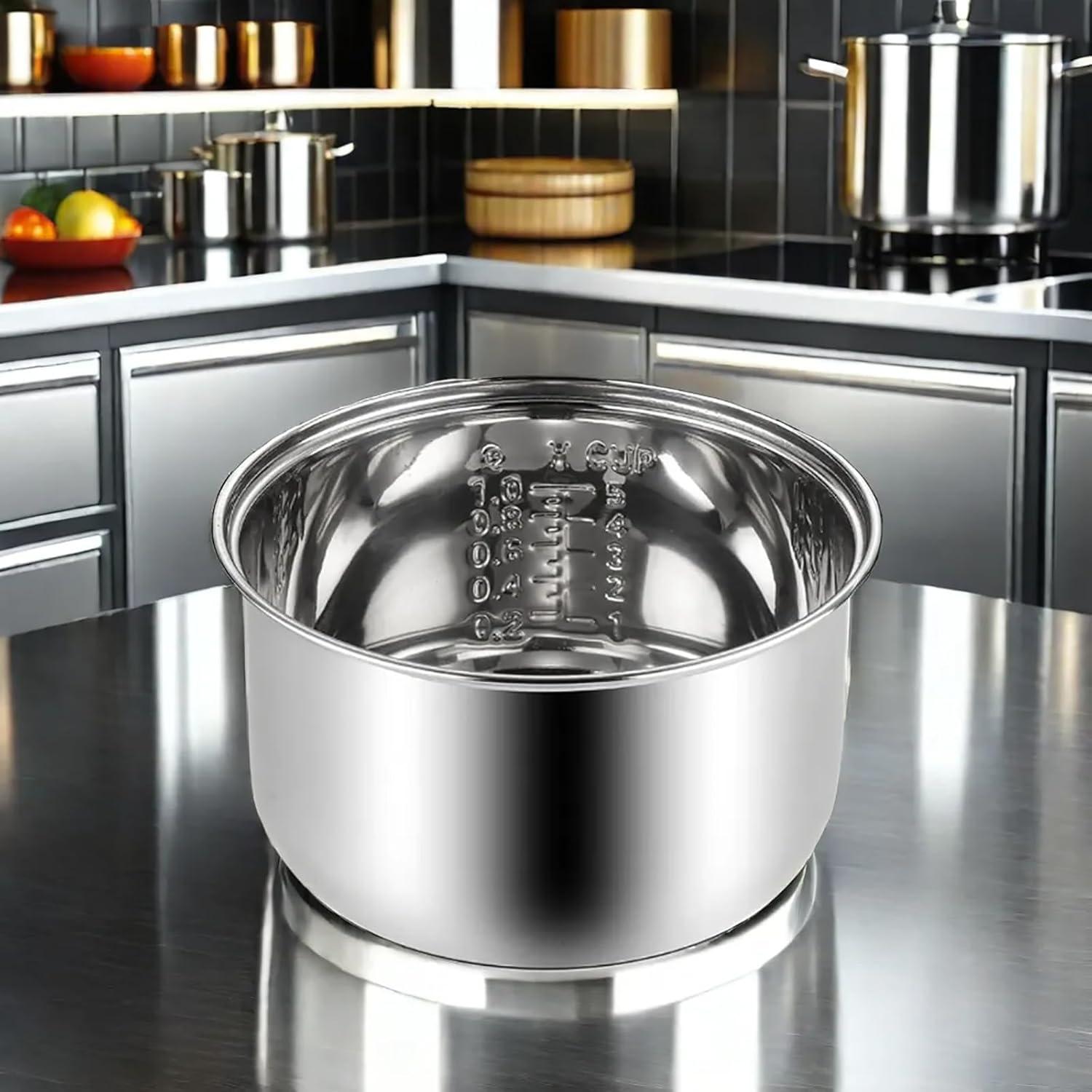 Olla Arrocera Interna Acero Inoxidable 2L Genérico - Reemplazo