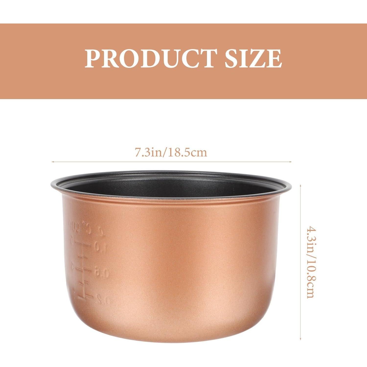 Olla Arrocera Interna ULTECHNOVO 2L Aluminio Dorado