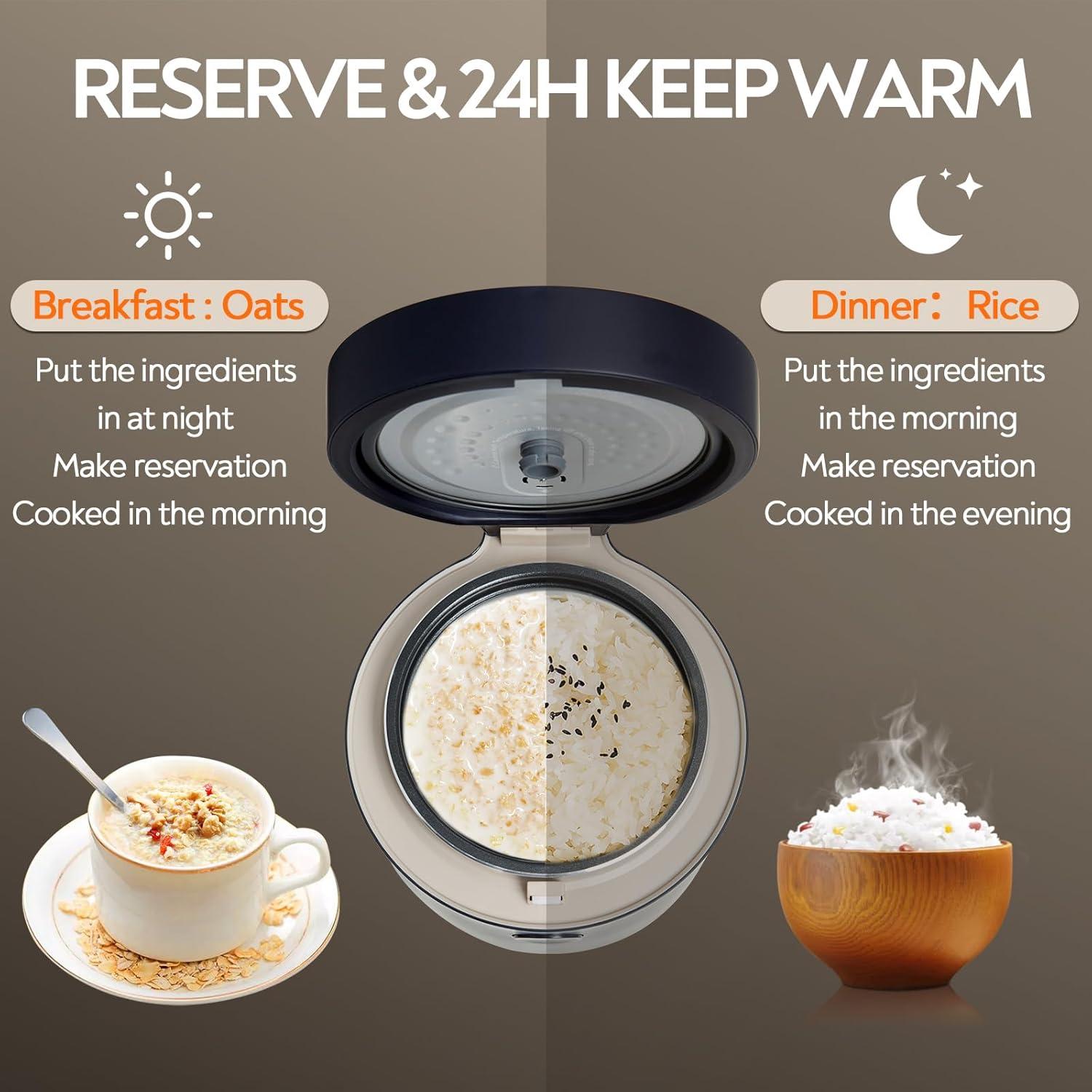 Cocedor de Arroz Mokero Bajo en Carbohidratos 2 Tazas